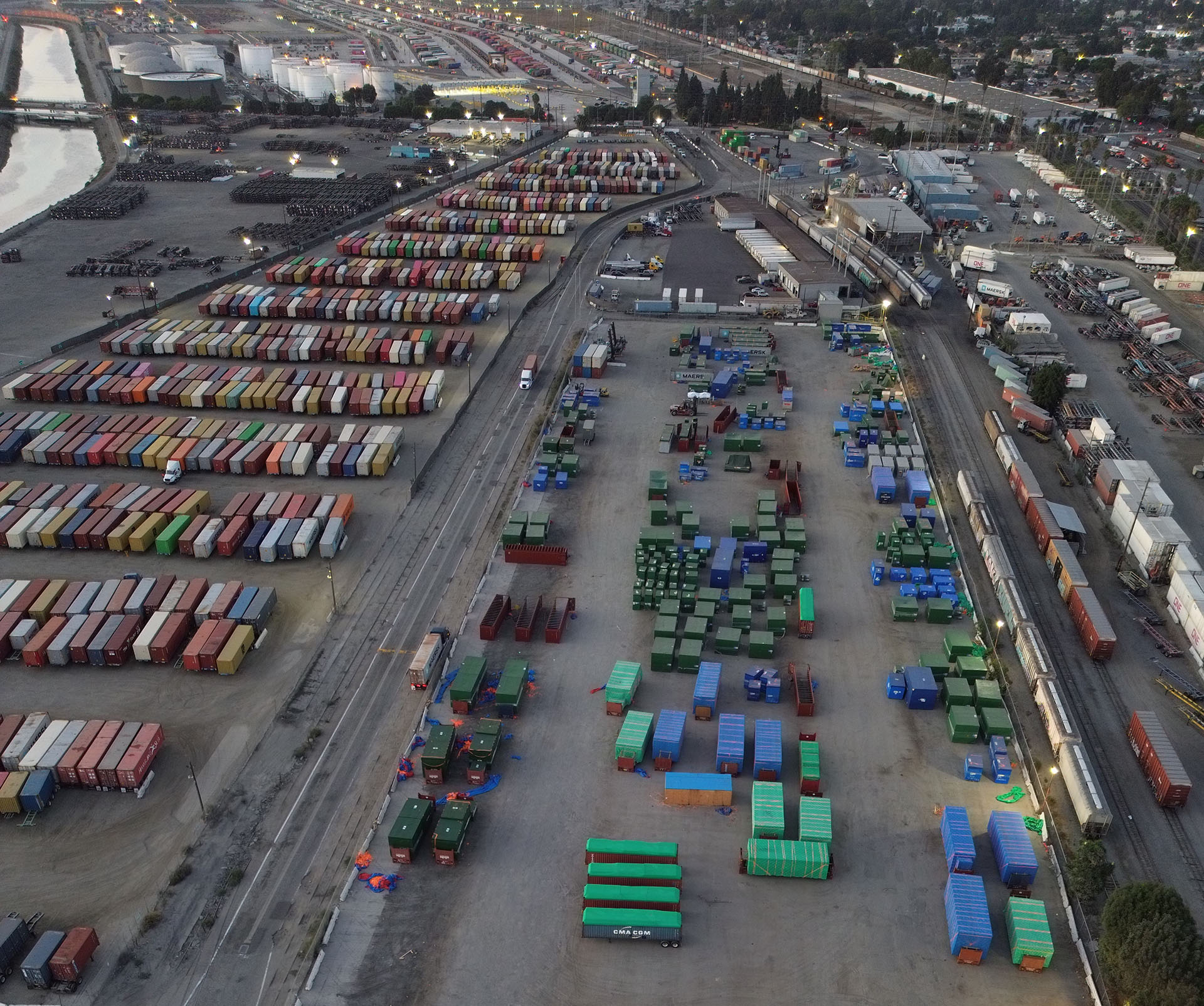 1B. Yard Storage Flagship Facility Ports Of Los Angeles And Long Beach Card
